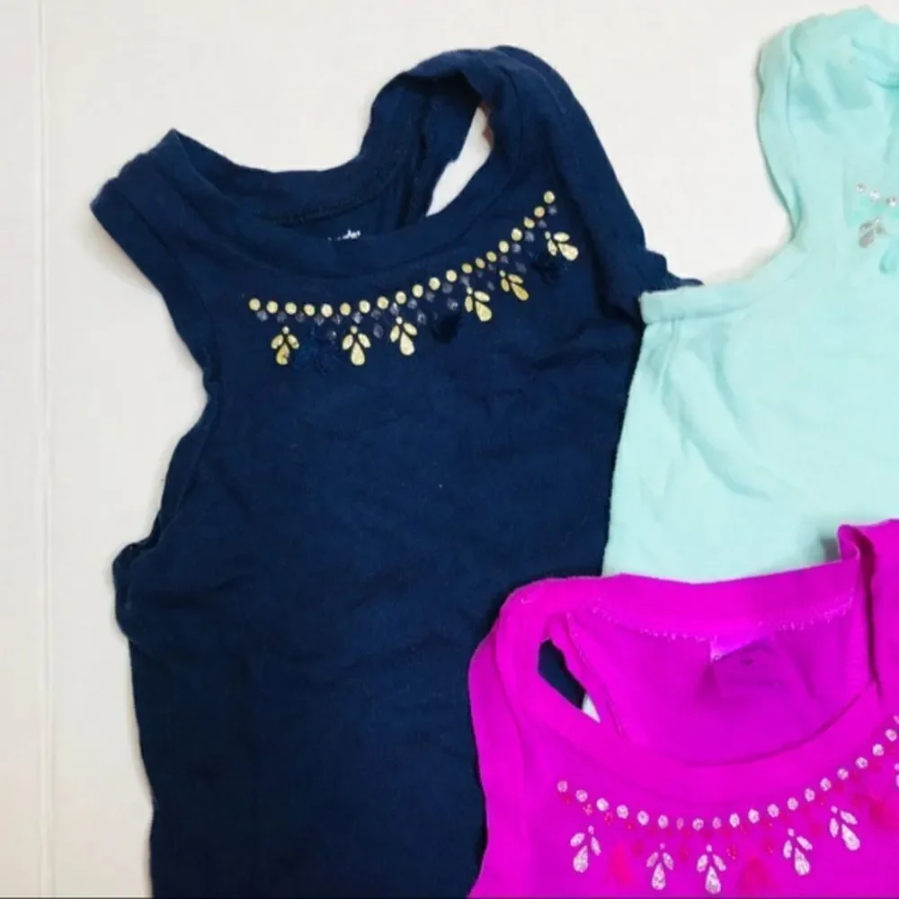 𝅺carter’s Racerback Tank Tops Bundle